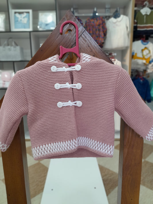 Gilet en Maille pour Bébé Fille – Confort et Élégance