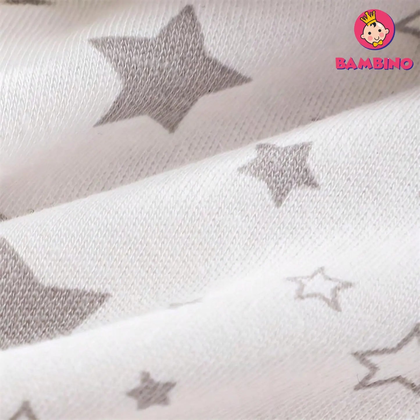 Ensemble Couverture D'emmaillotage & Bonnet pour Bébé Nouveau-né ( étoiles lune )